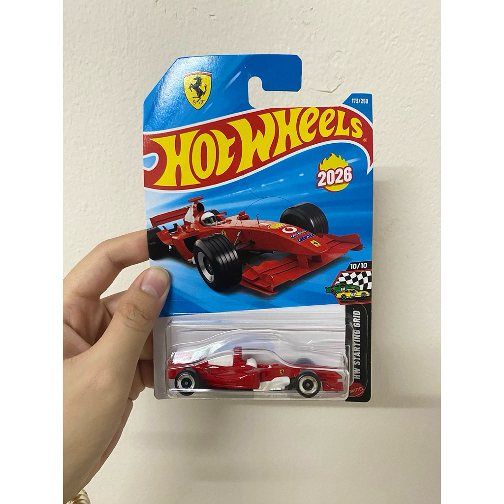 Mô hình siêu xe Hot Wheels Ferrari F2004 / New Case M 2026