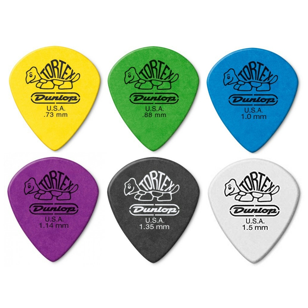 Phím Gảy Guitar Dunlop 498 Tortex Jazz III XL 1.00 1.35 1.50mm