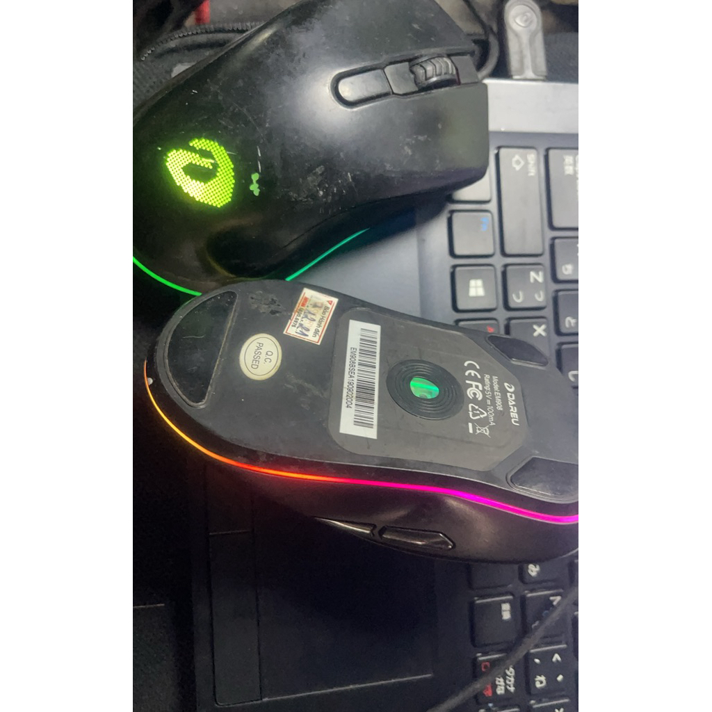 chuột cũ gaming daeru Em908 có dây đang sử dụng tốt