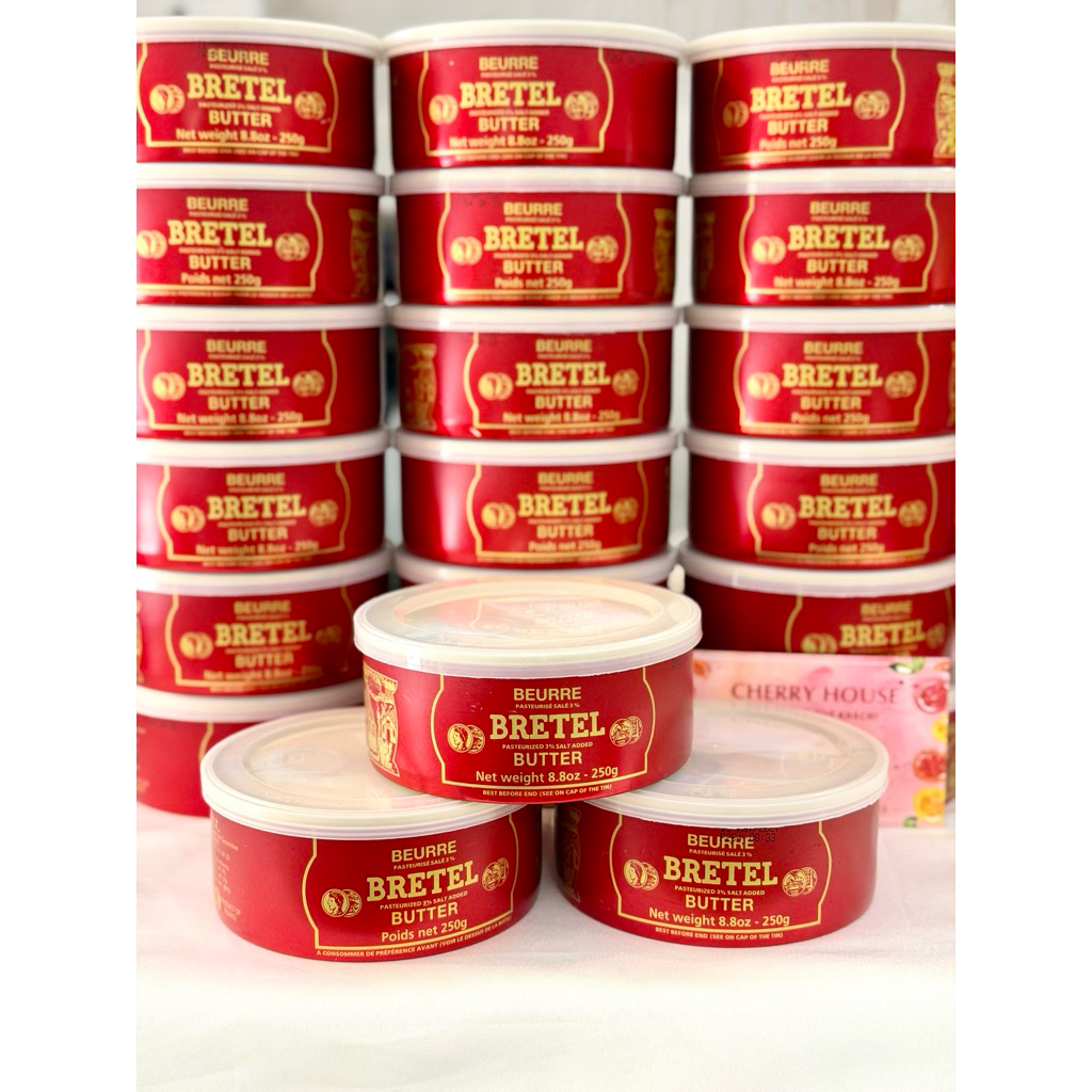 Bơ Bretel (Bơ Đồng Tiền) Pháp Hộp 250g