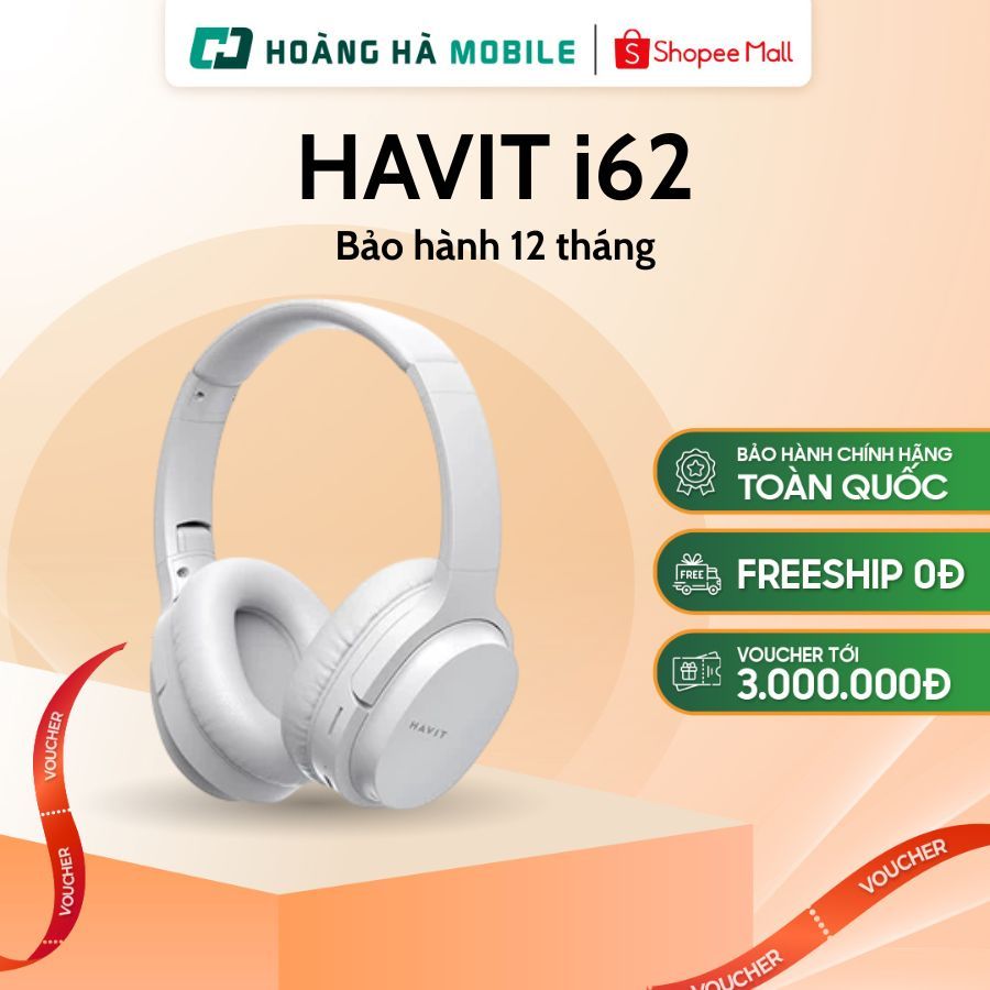 Tai nghe Bluetooth Headphone HAVIT i62 - Chính hãng