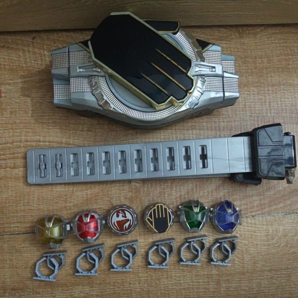 [Chính hãng Bandai] Dx Wizard Driver + 4 ring form 2 vòng to nhỏ ( đầu dây dây chế lại đeo vừa drive