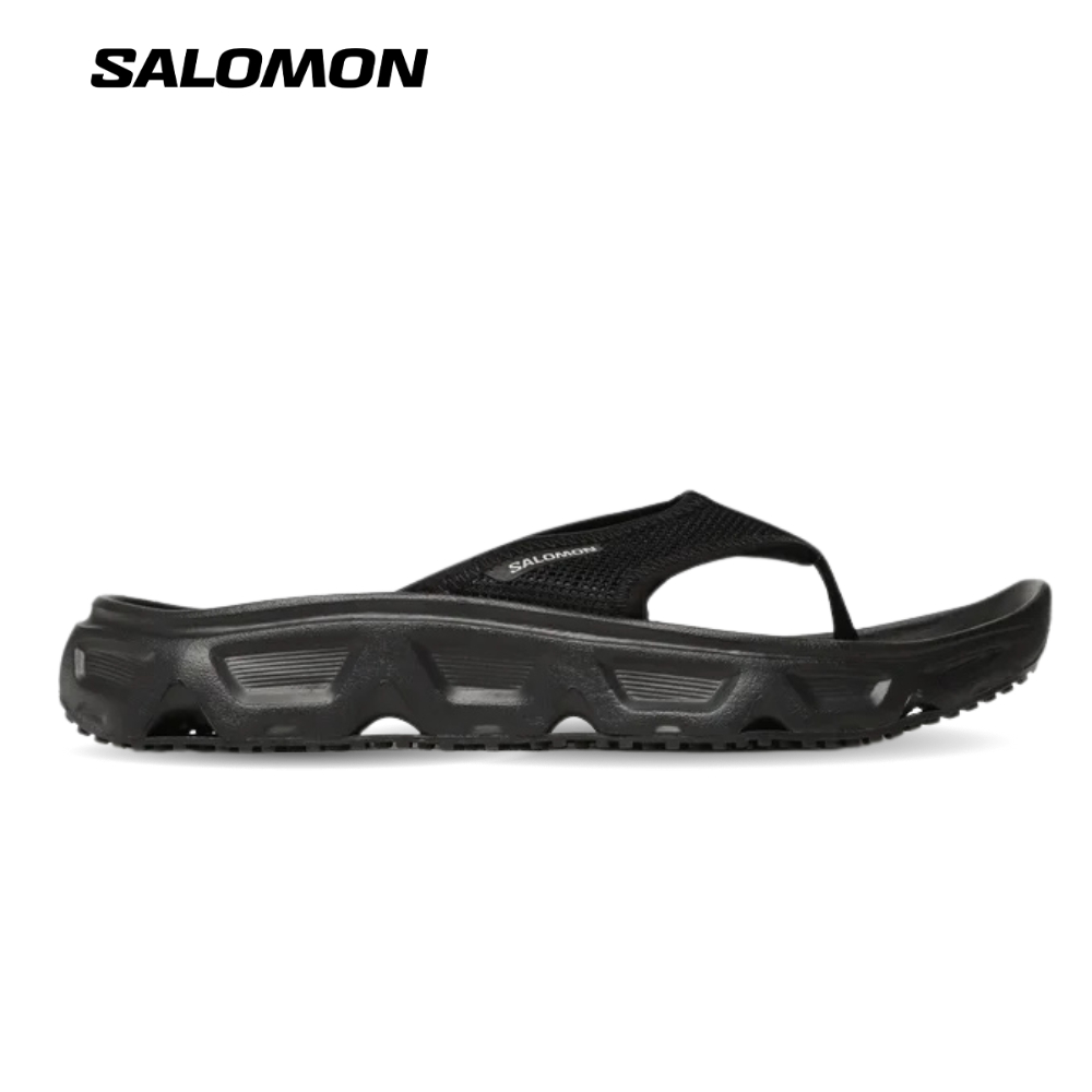Salomon Reelax Break 6.0 Dép Xỏ Ngón Nam Black/Black/Alloy L47110800