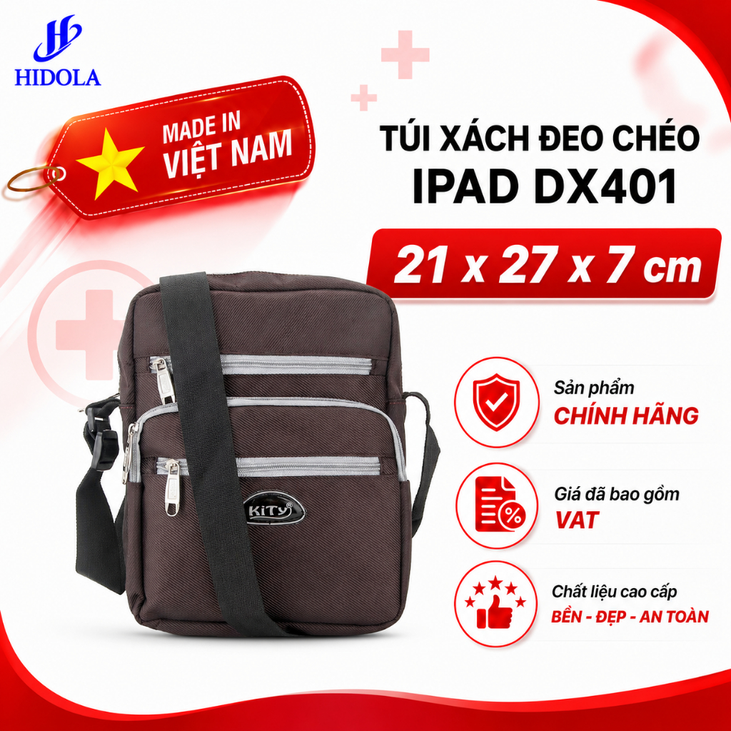 Túi xách đeo chéo Ipad DX401