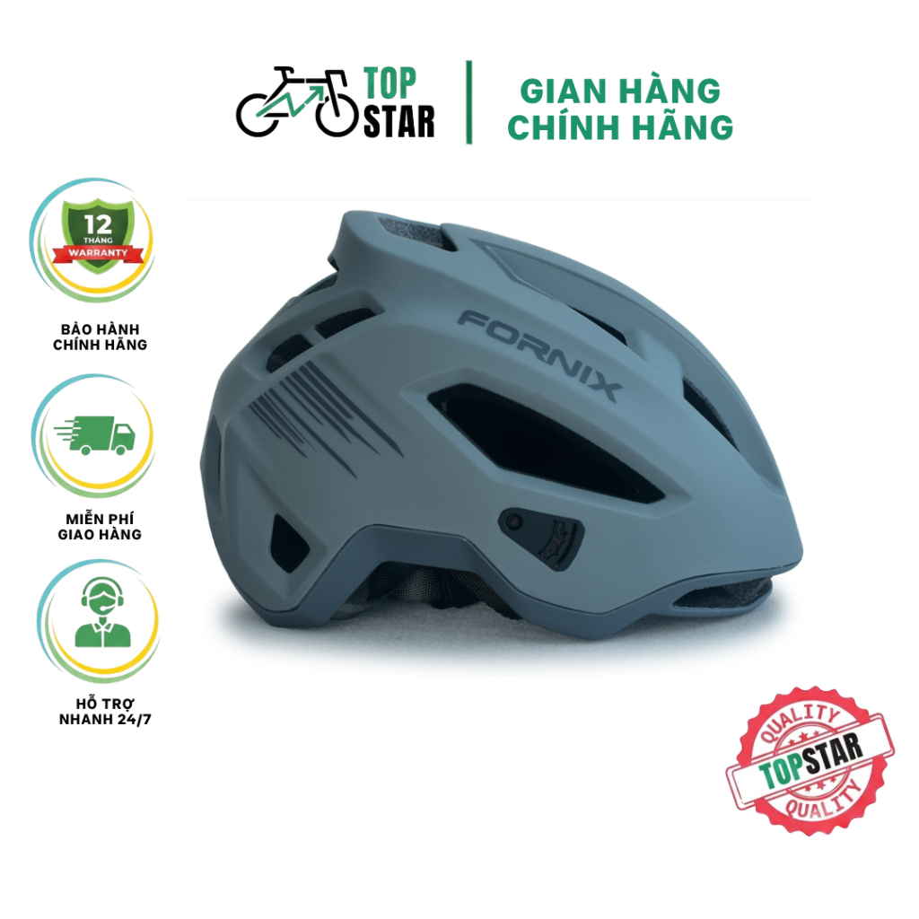 Nón Bảo Hiểm Xe Đạp FORNIX Mã F1 - SIZE L- Nón Bảo Hiểm Thể Thao  Dành Cho Người Lớn
