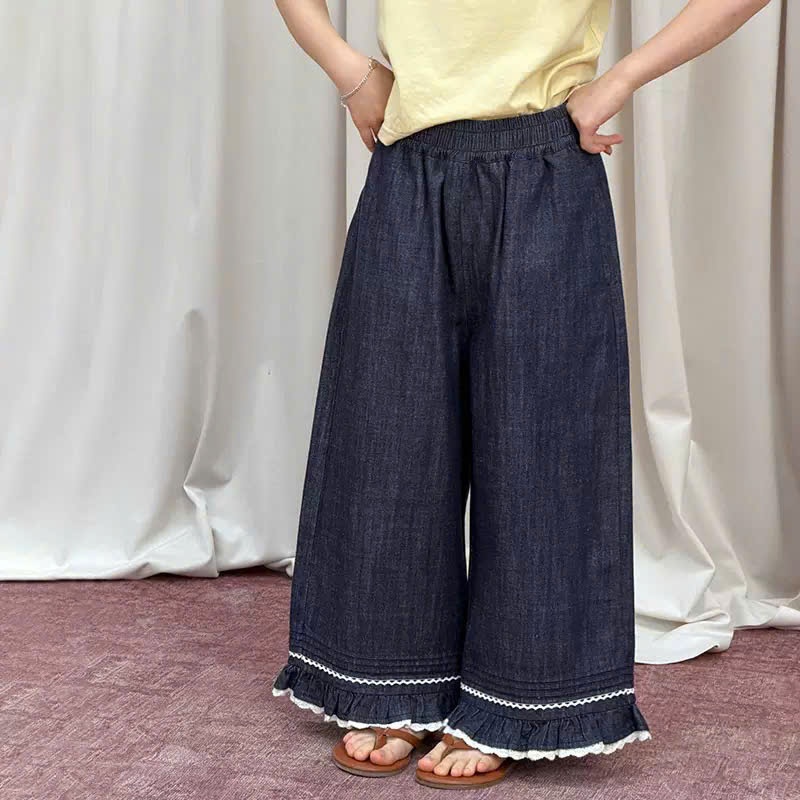 AMBB KIDS - Quần jean suông dài AMBB chính hãng chuẩn xuất xứ Quảng Châu sz 2-12 tuổi (HK KIDS 26B03