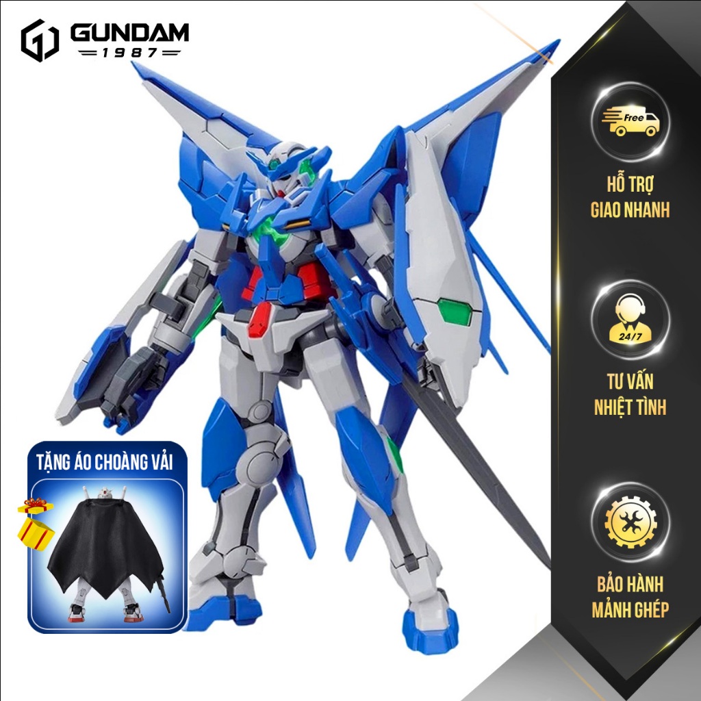 (Tặng áo choàng vải) Mô hình lắp ráp Exia Amazing 1/144 - Mô hình nhựa