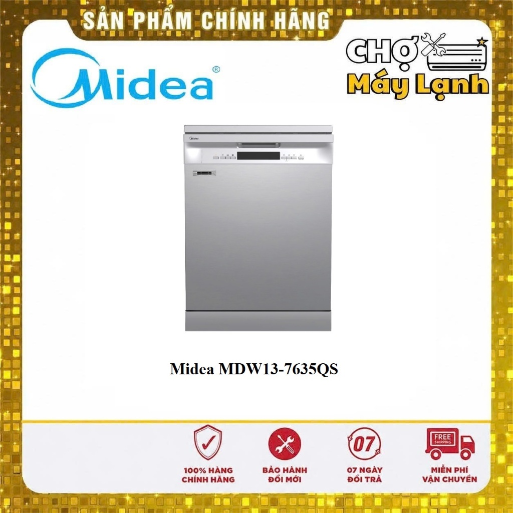 Máy rửa bát đĩa Midea MDW13-7635QS công suất 2100W