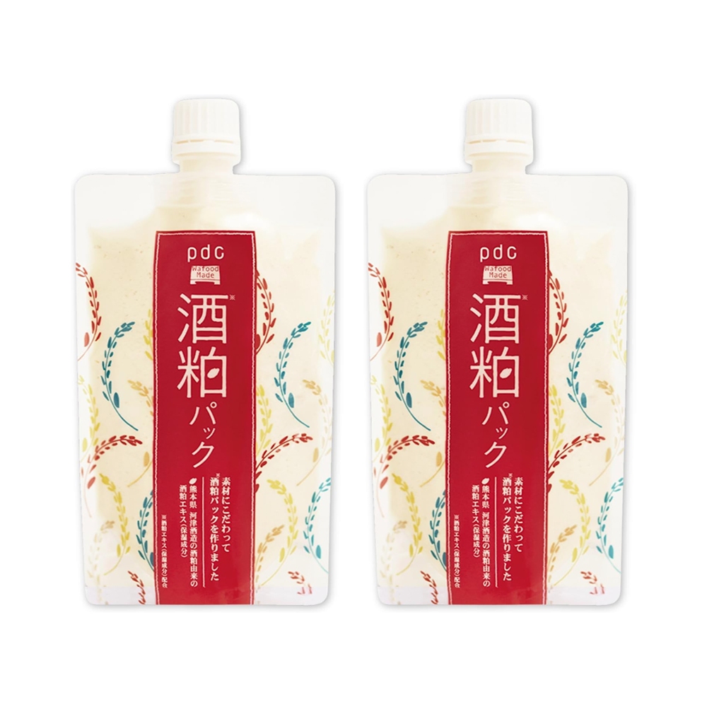 PDC Wafood Made Sake Kasu Face Pack 170g x 2 Japanese Facial Mask Skin Care [ Direct from Japan ]