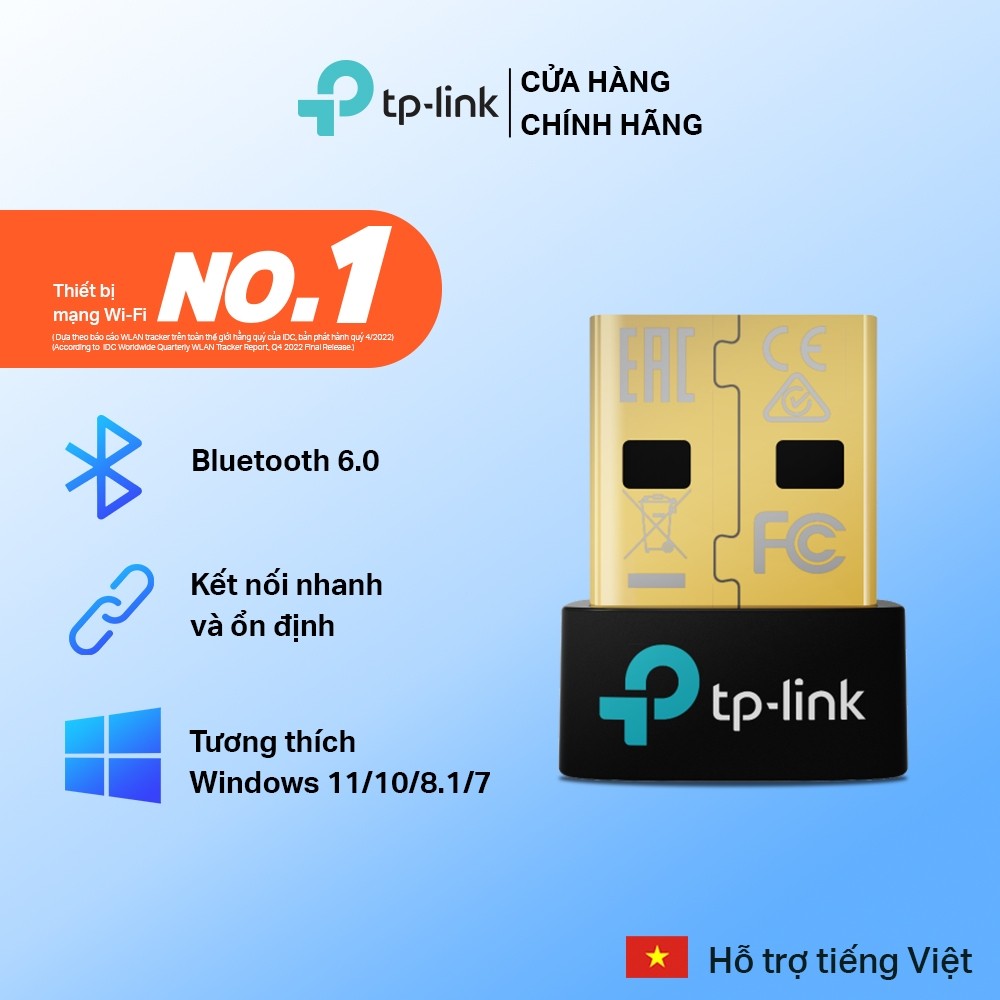 [Bluetooth 6.0 Tốc Độ Cao] Bộ Chuyển Đổi Bluetooth TP-Link UB600 / UB600 Plus USB Bluetooth 6.