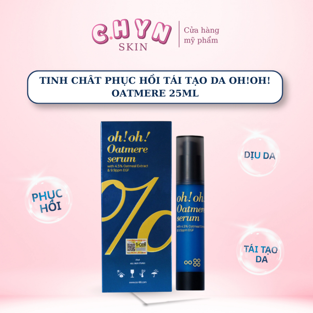 Tinh Chất Phục Hồi Tái Tạo Da Oatmere Oh Oh 25ml - Chyn Skin