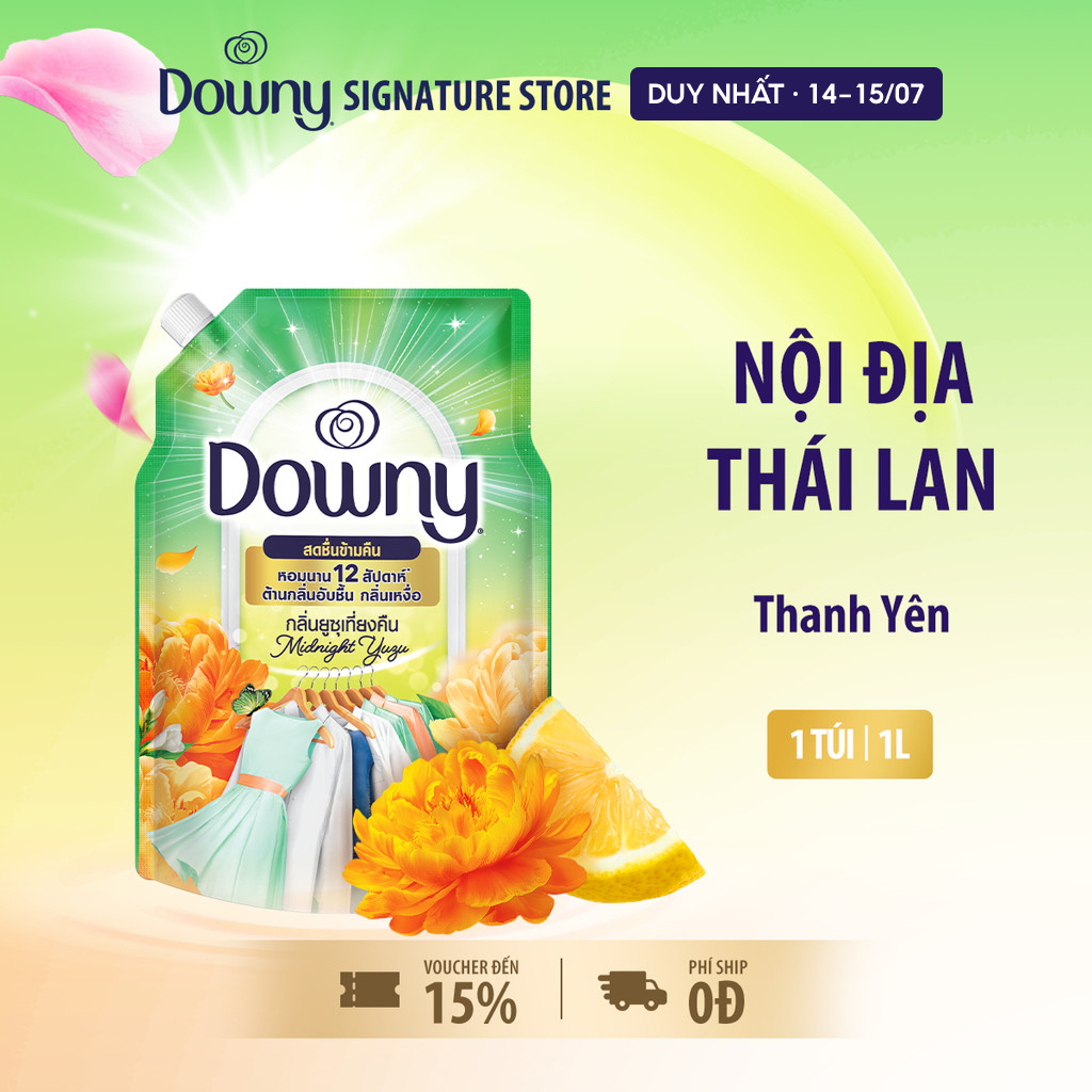 Nước Xả Vải Downy Hương Thanh Yên 1L