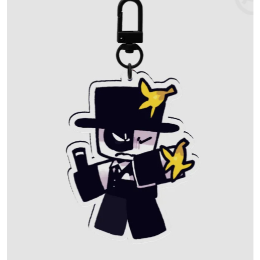 Artful Acrylic Keychain