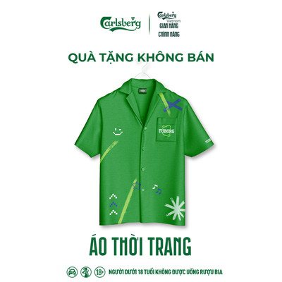 [GIFT] Áo sơ mi Tuborg
