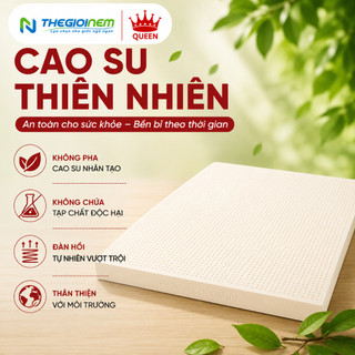 Nệm Cao Su Standard Vạn Thành, Mềm Mại Êm Ái, Nâng Đỡ Cột Sống Tối Ưu, Bảo Hành 12 Năm