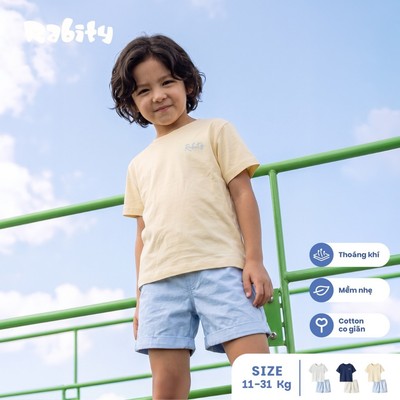 [Độc quyền Online] Set bộ ngắn tay bé trai Rabity 965.905