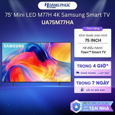 UA85M77HA | Smart AI Tivi Samsung Mini LED 4K 85 Inch UA85M77HA {Ship HCM 0Đ}