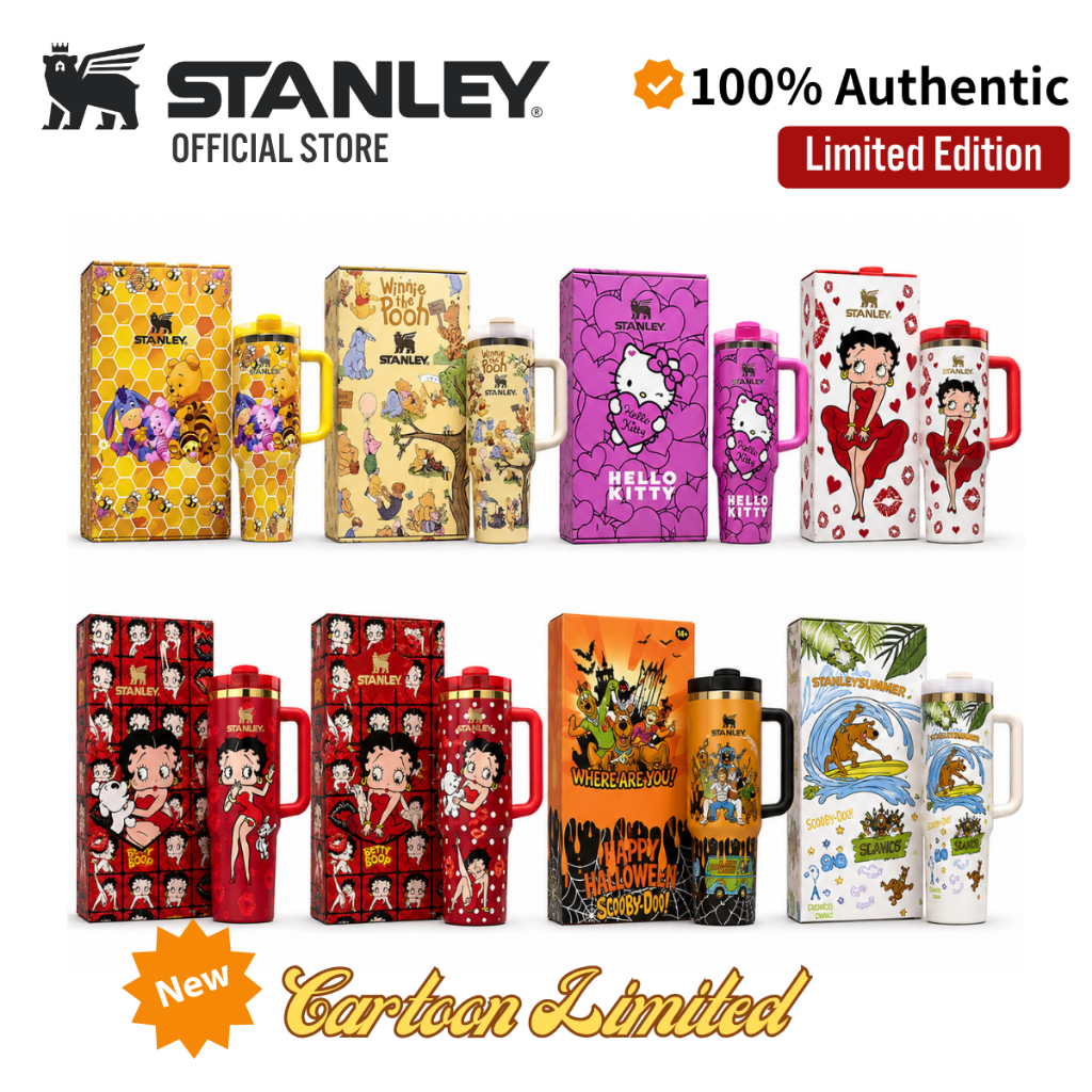 Stanley Quencher H2.0 Flowstate™ Tumbler 40oz – Cartoon Collection | Limited