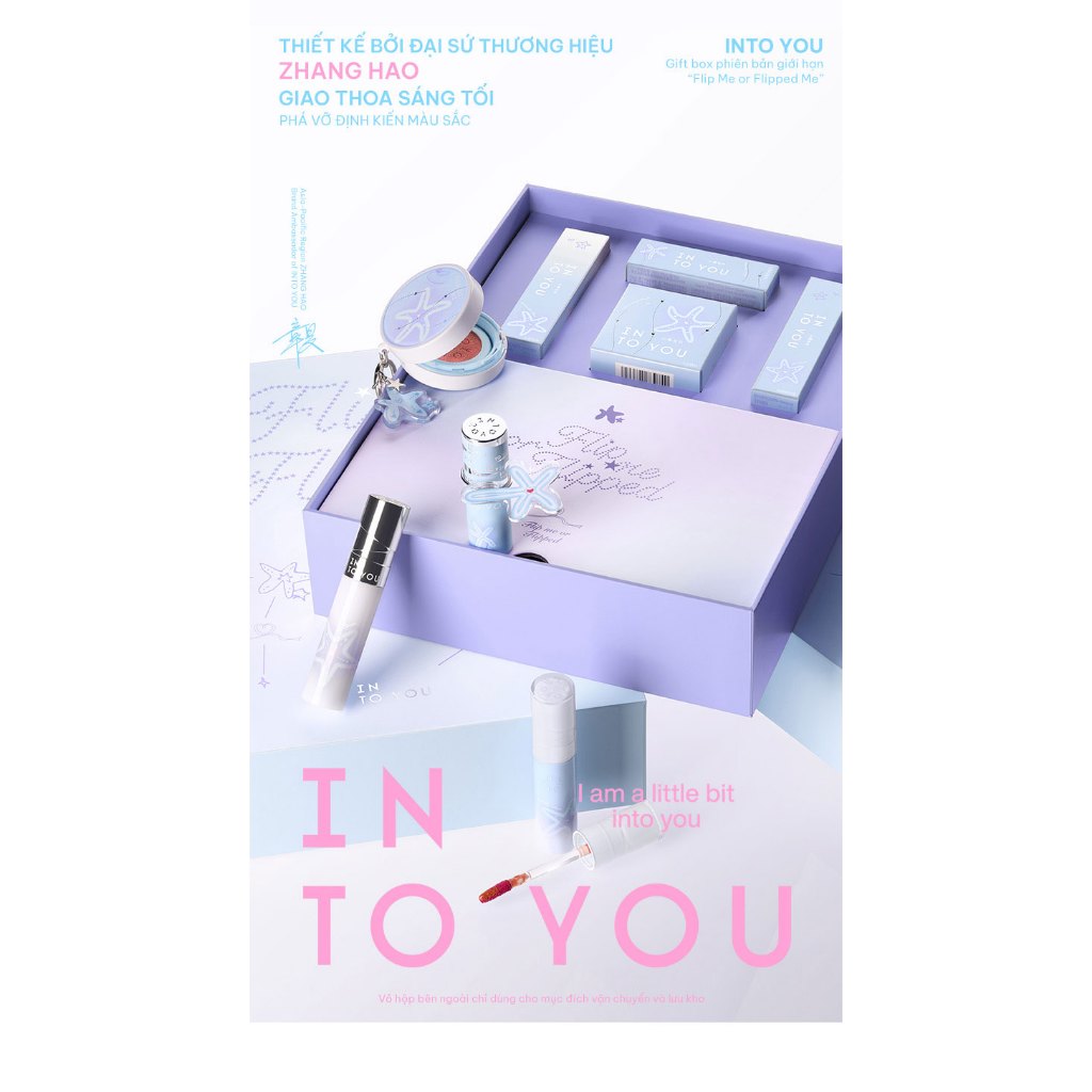 [NEW HOT] Bộ Sưu Tập ZHANGHAO X INTO YOU FLIP ME OR FLIPPED ME Set Gift Box