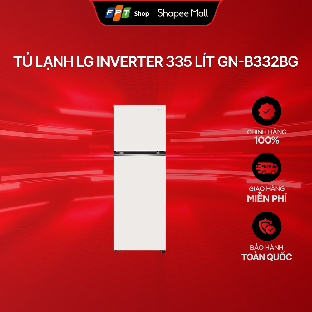 Tủ lạnh LG Inverter 335 lít GN-B332BG