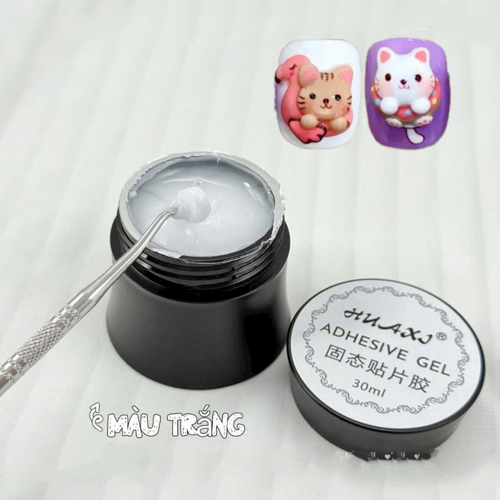 gel khô trắng huaxi, gel nặn trắng huaxi