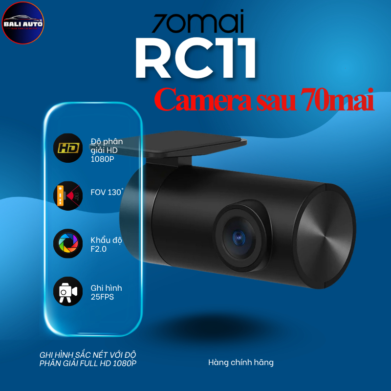 Mắt camera sau 70mai RC11 Full HD dùng cho Camera 70Mai A510/ A810/ A800S/ A500S/ A400/ A200/ S500