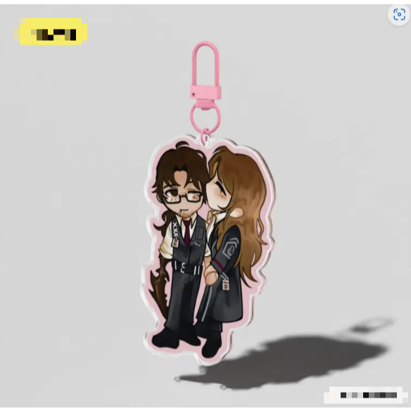 Limbus Company Rodion and Gregor Clear Acrylic Keychains 13