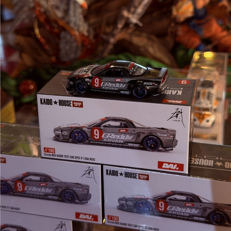 ✨MINI GT x KAIDO HOUSE✨ Honda NSX Kaido Test Car Spec V1 - Xe Mô Hình 1:64