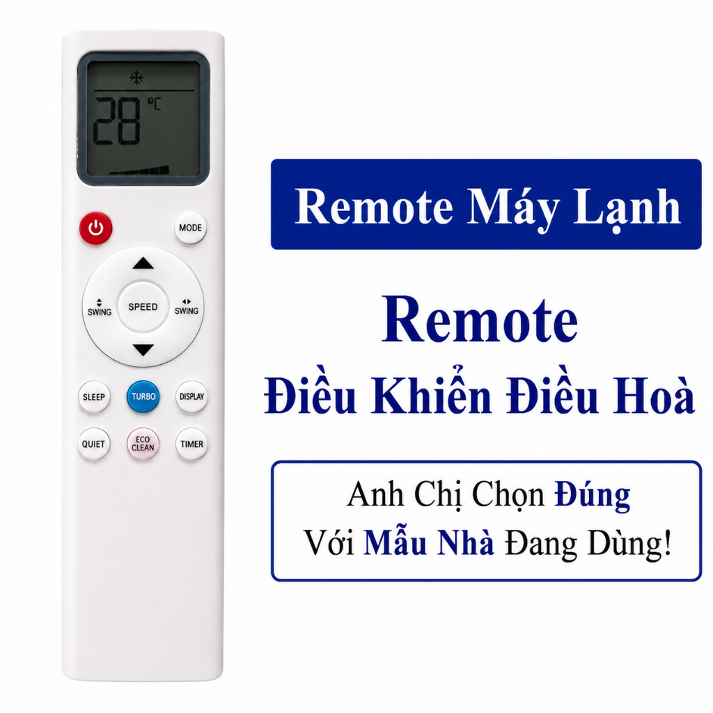Điều khiển điều hòa ✨CASPER✨, Remote máy lạnh GC-09IB36 - Tặng kèm pin