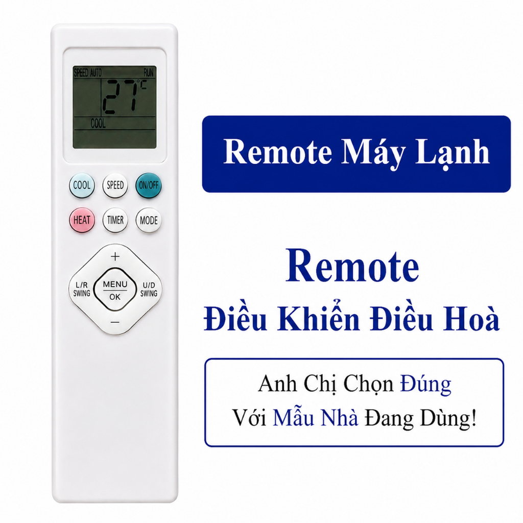 Điều khiển điều hòa ✨CASPER✨, Remote máy lạnh 09IS35 - Tặng Pin