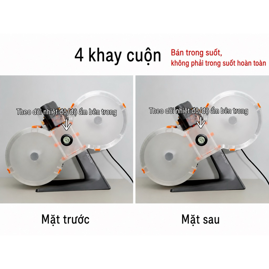 Hộp chống ẩm cho AMS Lite, 4 cuộn