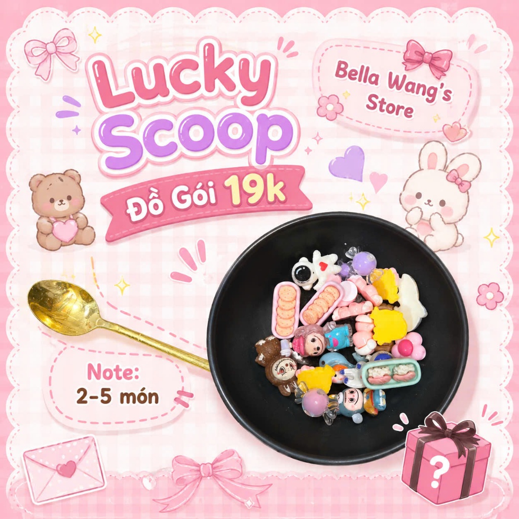 Combo 3 Scoop Lucky Đồ Gói