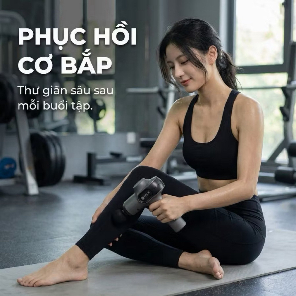 Súng massage cầm tay Kachi MK377
