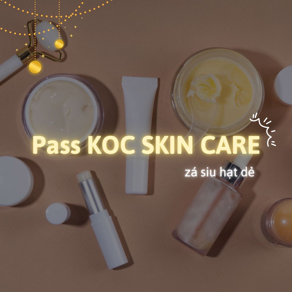 [Camel pass] Pass đồ KOC Skincare - Tình trạng new 97-100% - Xem kĩ mô tả trên ảnh