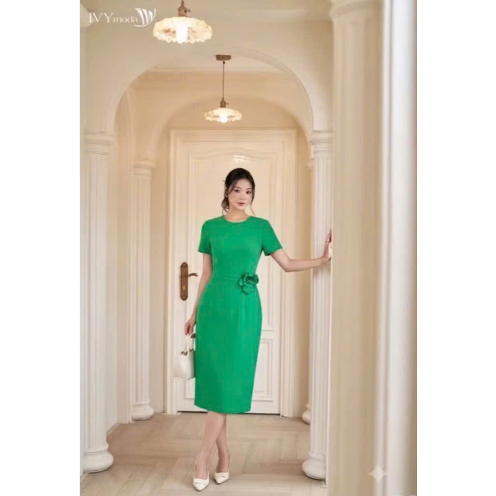 thanh lý váy xanh của Ivy moda sai L