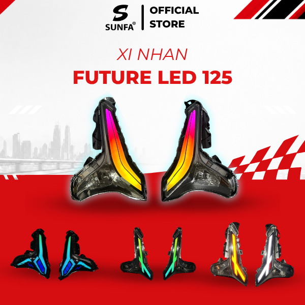 Đèn Xi Nhan Audi Cho Future LED 125 Hiệu Ứng Chỉnh Màu Qua App LED Lamp