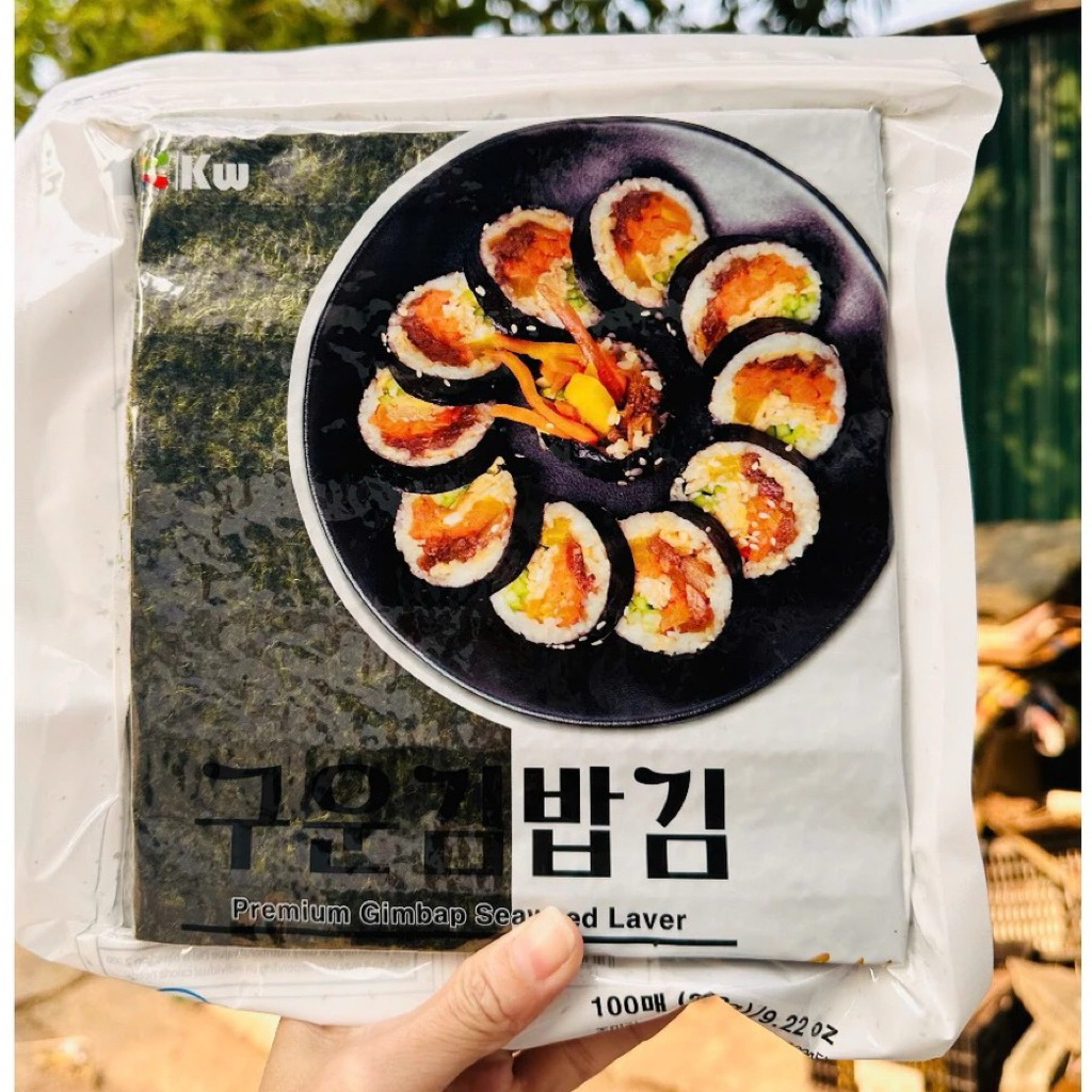 Rong biển cuộn cơm 100 lá kwook