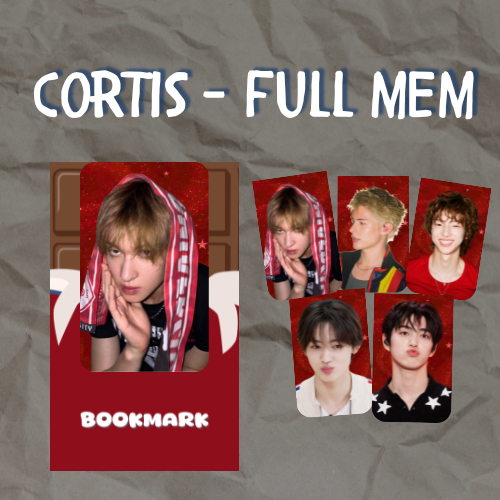 [BOOKMARK CORTIS] Bookmark - nam châm, đánh dấu trang - bubulee
