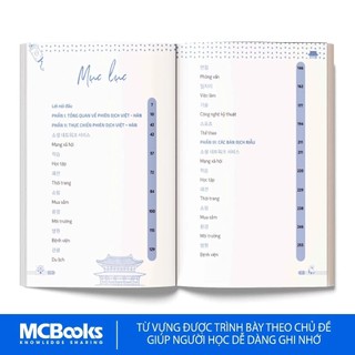 Sách - Phiên dịch Việt - Hàn thực chiến cùng các chủ đề thông dụng