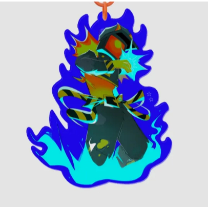 Jumbo Matador Acrylic Keychain (Meleeniacs)