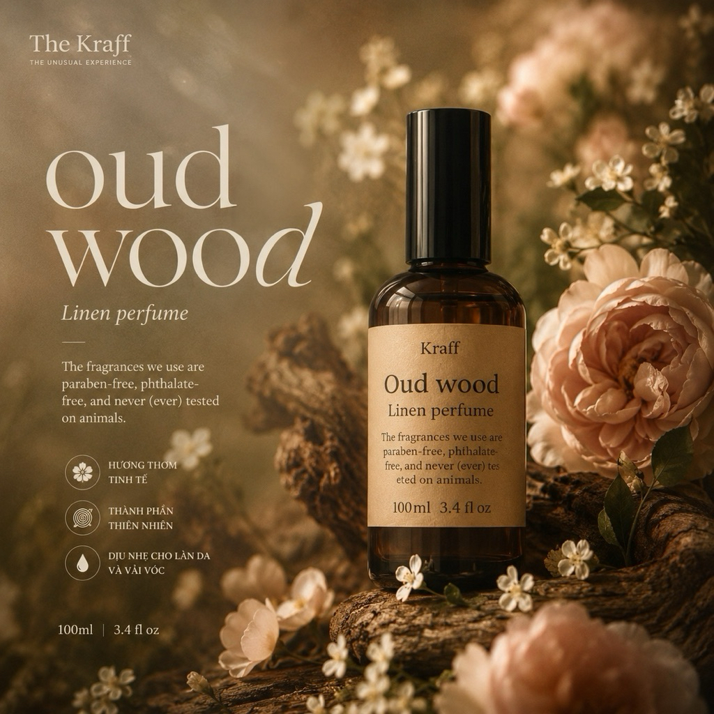 NƯỚC HOA GỖ TRẦM HƯƠNG - OUD WOOD (Unisex)