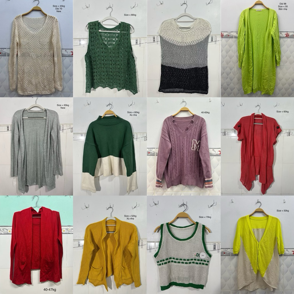 Áo Khoác Len Nữ 2hand Thanh lý 🍒| SCG 2HAND
