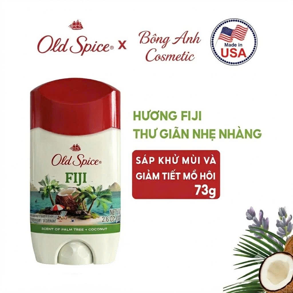 Sáp Khử Mùi Old Spice Fiji 73g
