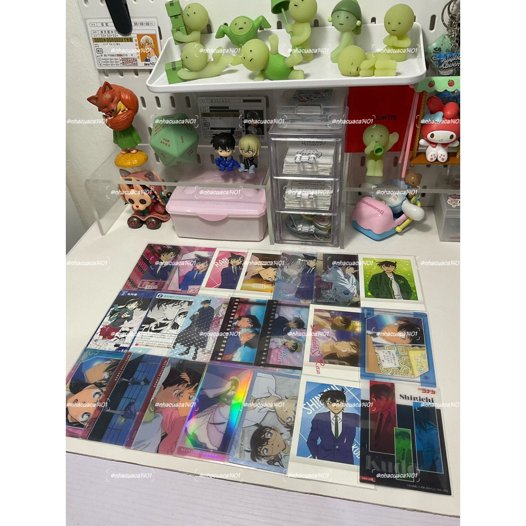 [ TẶNG CARD OFF ] Card Kudo Shinichi và Mori Ran ( đọc kỹ mô tả )