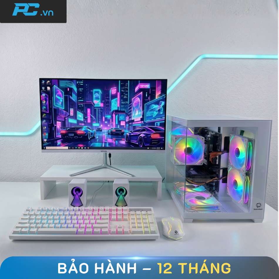 BỘ MÁY TÍNH PC GAMING Core I5 10400F, VGA 2060 6G, chiến mạnh game AAA, GTAV, PUBG PC, LMHT, LIVESTR