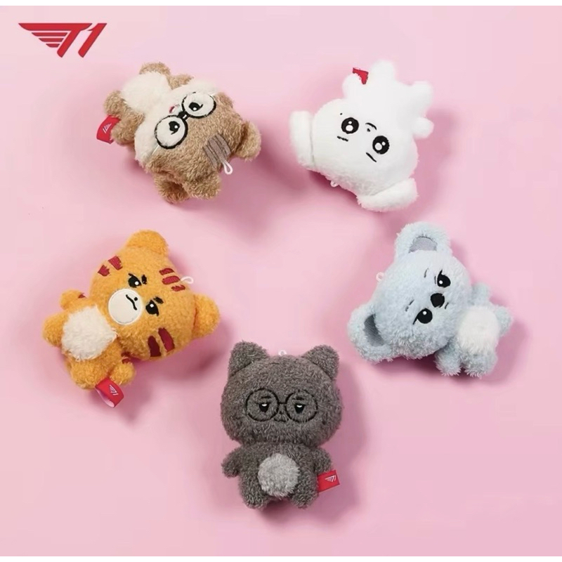 SẴN | T1 ANIMAL FRIENDS 20206 - Plushie Keychain 2026 - Doll xù T1 bản 2026