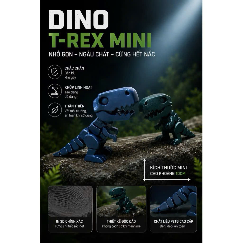 [Shinn Shop] Mô hình khủng long Dino T-Rex🦖(ảnh thật💯)