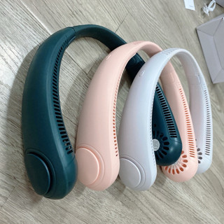 Quạt Đeo Cổ Không Cánh Cực Mát, Quạt 3 Chế Độ Gió Mạnh, Sạc Cổng USB, Dung Lượng Lớn Dùng Đến 4 Tiếng, Bảo Hành 12 Tháng