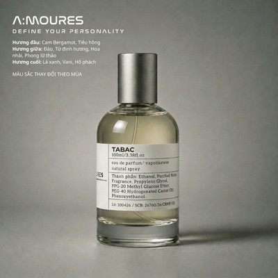 Nước Hoa Nam Tabac Amoures Nguyên Liệu Nhập Khẩu Hương Thơm Phong Trần, Láng Tử Dạng Xịt 30ml Dạng Xịt