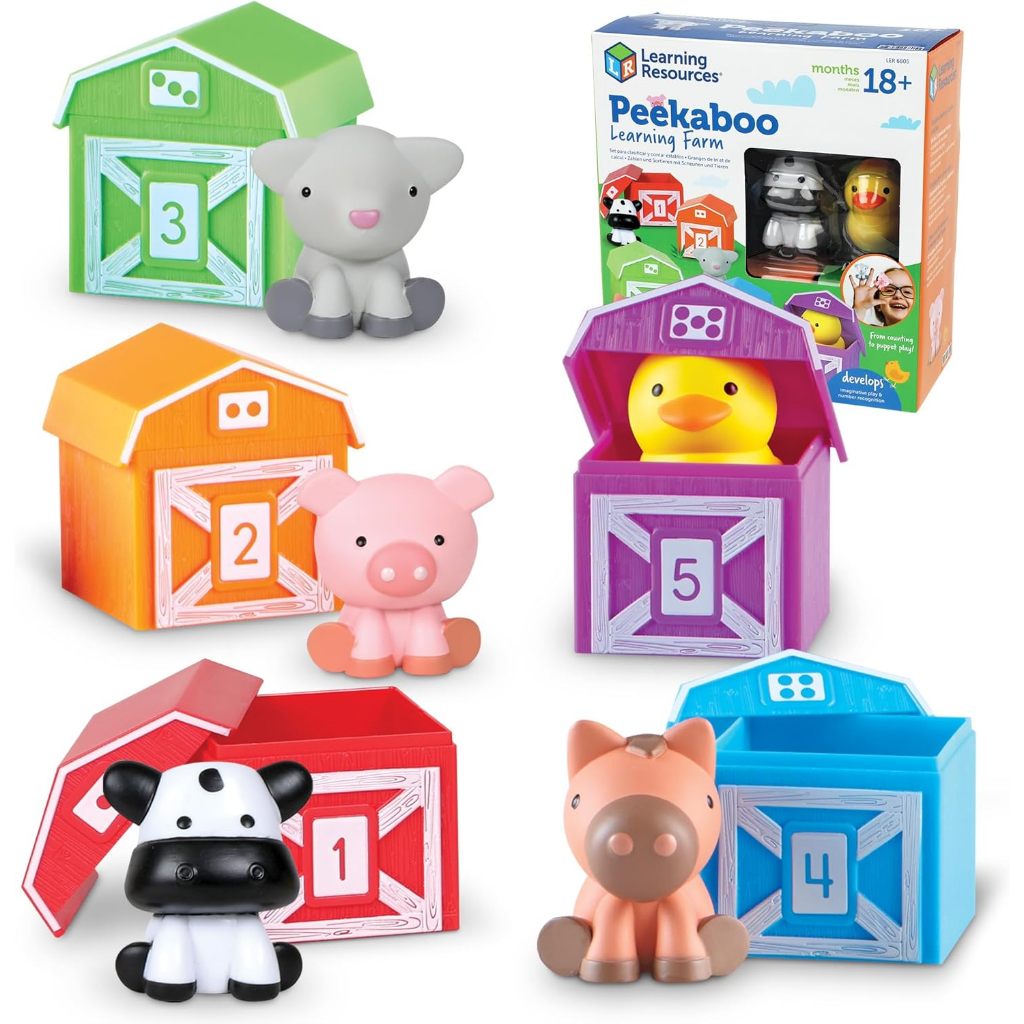 Nông trại học tập Peekaboo của Learning Resources Peekaboo Learning Farm